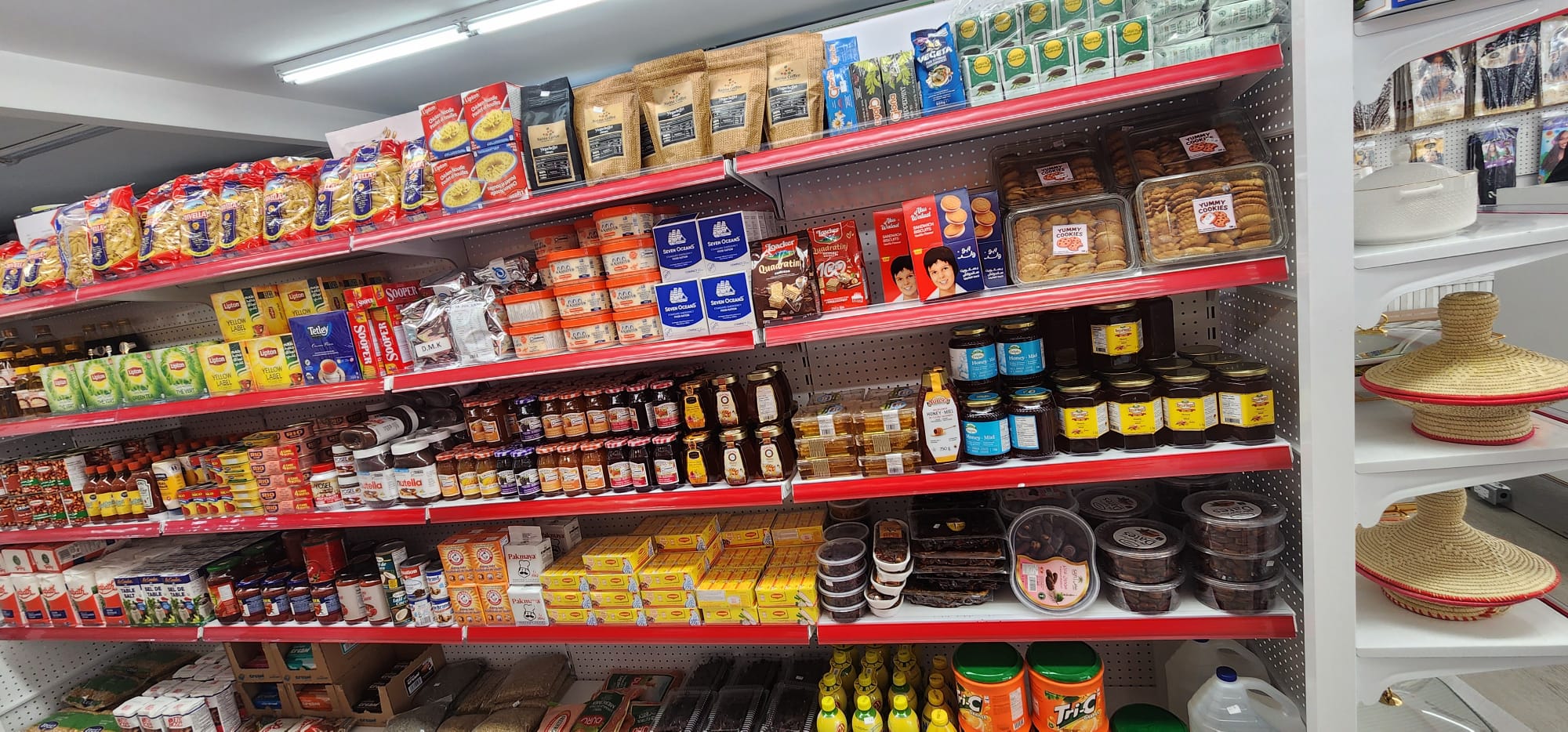 Tea, Honey & Sweet Sections